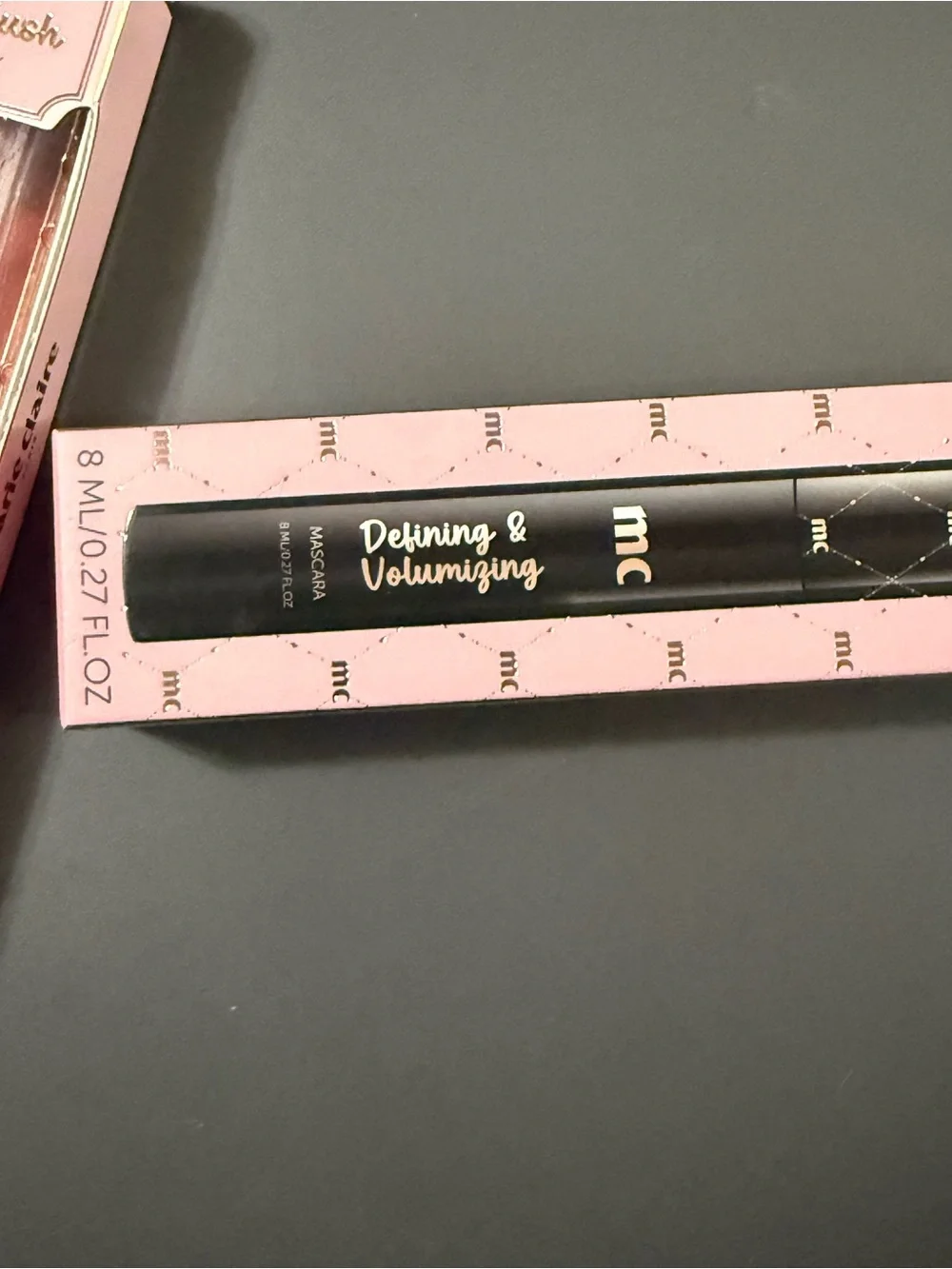 Dusty Pink Liquid Blush & Jet Black Defining Volumizing Mascara Set